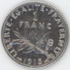 France 1 Franc 1915 (ss+) en argent