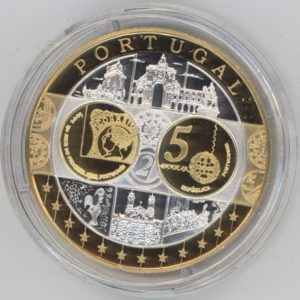 Médaille Europe Portugal en argent 999 (20gr) stgl