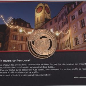 Médaille Neuchâtel Jeton Locaux Le 5 Batz du Millénaire 2011 (unz)