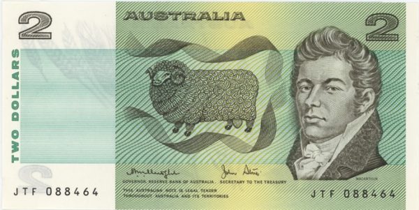 Australie 2 Dollars ND (1974-85) Neuf