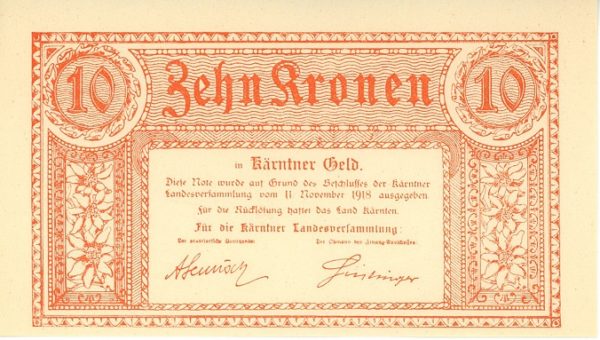 Autriche 10 Kronen 1918 Neuf