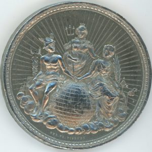 Médaille Allemagne auf die Hamburgische Gewerbe und Industrieausstellung 1889 (ss)
