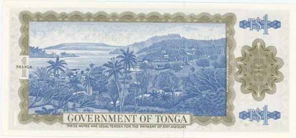 Tonga 1 Pa'anga 1982 Neuf – Image 2