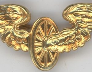Médaille Insigne Roue Ailée des Chemins de Fer
