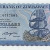 Zimbabwe 2 Dollars 1980 presque Neuf