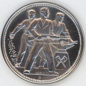Médaille de Tir Fédéral Bienne 1958 (vz) en argent