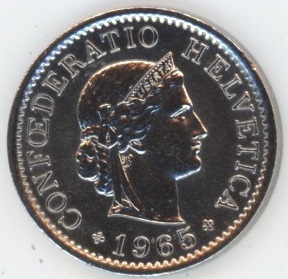 5 Centimes 1965 (ss)