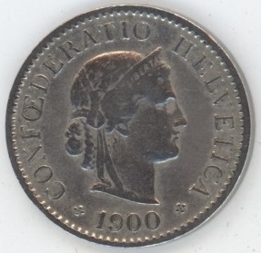 5 Centimes 1900 (ss)
