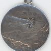 Médaille 1910 Chavez Franchit les Alpes en Aéroplane (vz) en argent – Image 2