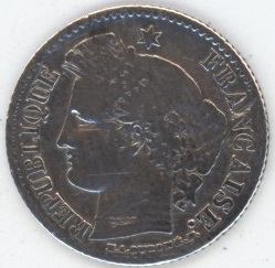 France 20 Centimes 1850 A Cérès (s-ss) en argent