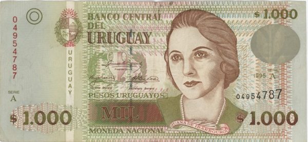 Uruguay 1000 Pesos 1995