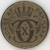Danemark 1 Krone 1939 Christian X (ss)