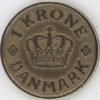 Danemark 1 Krone 1939 Christian X (ss) – Image 2