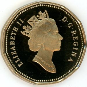 Canada 1 Dollar 1990 Élisabeth II (unz)