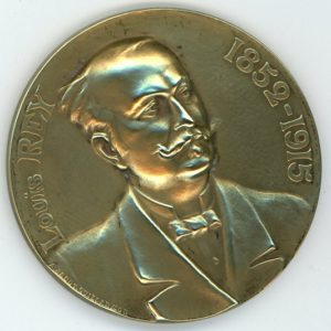 Médaille Louis Rey 1852-1915 Artiste, Musicien, Peintre, Sculpteur (unz)