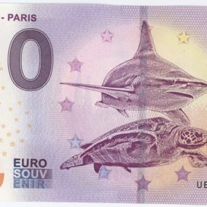 0 Euro Souvenir France SEA Life - Paris 2019-2 Neuf