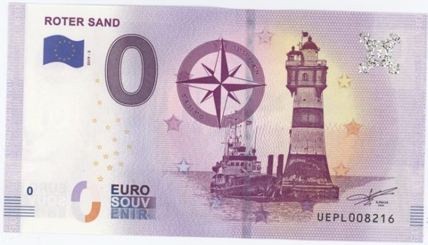 0 Euro Souvenir Allemagne Roter Sand 2019-2 Neuf
