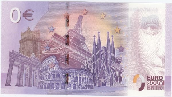 0 Euro Souvenir France Saint Gérand Le Puy 2020-1 Neuf – Image 2