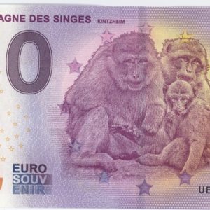 0 Euro Souvenir France la Montagne des Singes kintzheim 2020-5 Neuf