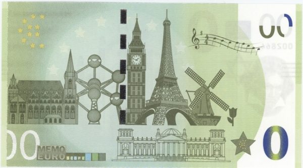 0 Euro Slovaquie Memo Euro Synagoga Nové Zamky 2018 Neuf – Image 2