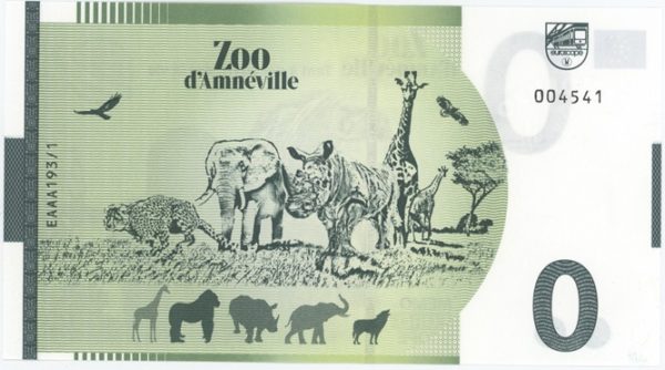 0 Euro France Memo Euro Zoo d'Amnéville 2022 Neuf – Image 2
