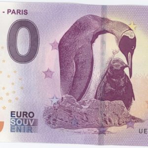 0 Euro Souvenir France SEA Life - Paris 2019-1 Neuf