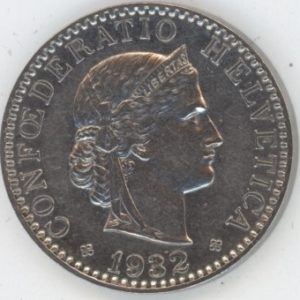 20 Centimes 1932 (ss+)