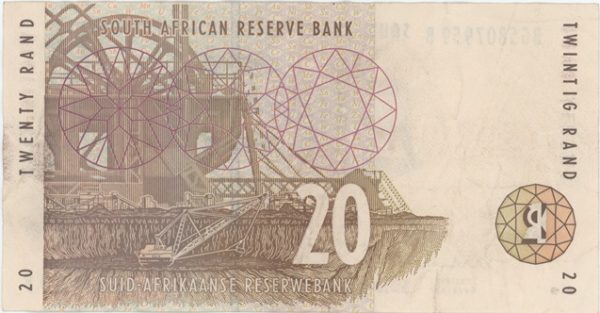 Afrique du Sud 20 Rand ND (1993-99) – Image 2