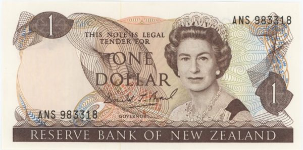 New Zealand 1 Dollar ND (1981-92) Neuf