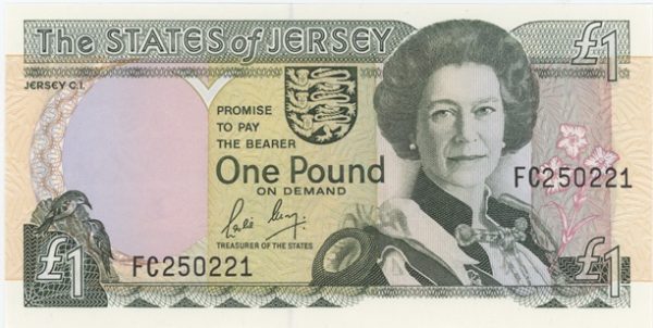 Jersey 1 Pound ND (1989) Neuf