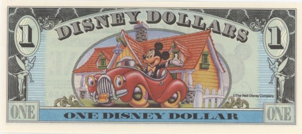 Disney Dollar 1993 Mickey 65th Anniv. Neuf – Image 2