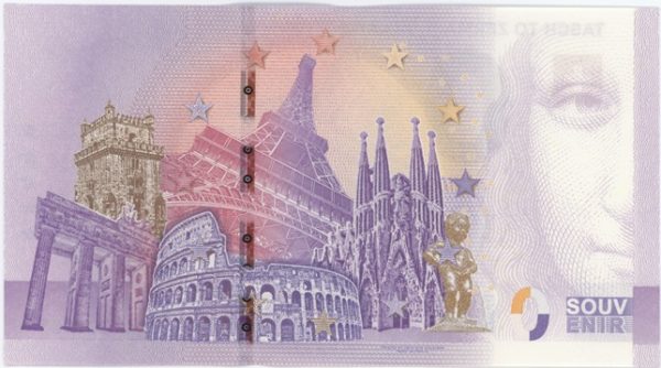 0 Euro Souvenir Suisse (Täsch To Zermatt Village) 2023-10 Neuf – Image 2