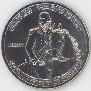 USA Half Dollar 1982 D George Washington (ss+) en argent