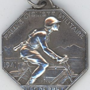 Médaille Militaire Rallye Cycliste Militaire Lac de Bret 1941 (vz)