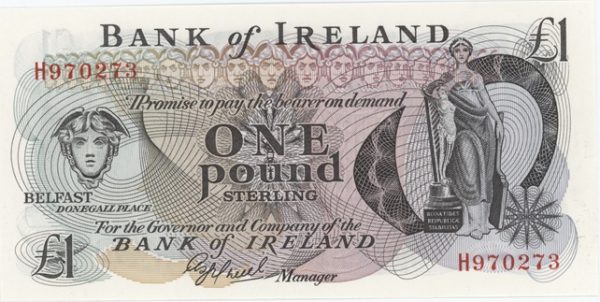 Irlande du Nord 1 Pound ND (1972-78) Neuf