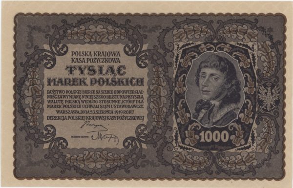 Pologne 1000 Marek 1919