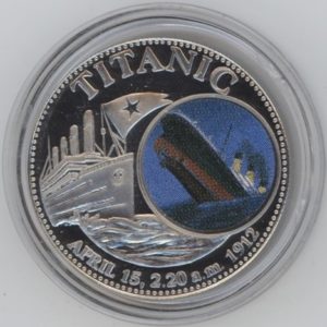 Zambia 1000 Kwacha 1998 Titanic (unz)