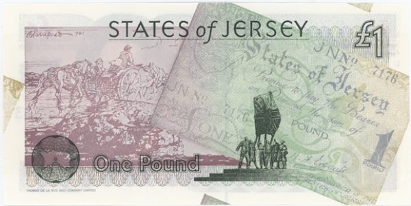 Jersey 1 Pound 1995 50th Anniversary of the Liberation of Jersey Neuf – Image 2