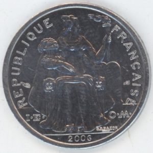 Polynésie Française 1 Franc 2006 (vz-unz)