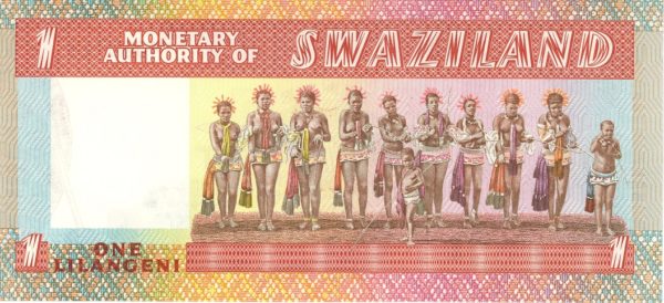 Swaziland 1 Lilangeni ND (1974) Neuf – Image 2