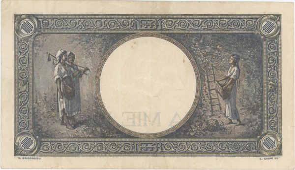 Roumanie 1000 Lei 1941 – Image 2