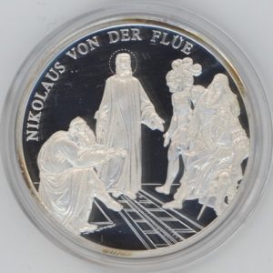 Médaille Nikolaus Von Der Flue - Rütli (PP) en argent 999