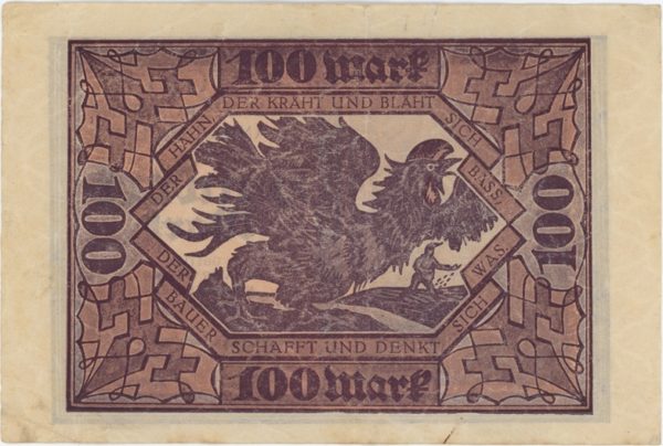 Germany Konstanz Am Bodensee 100 Mark 1922 – Image 2