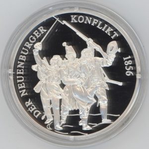 Médaille Der Neuenburger Konflikt - Rütli (PP) en argent 999