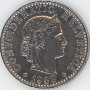 20 Centimes 1938 (ss)