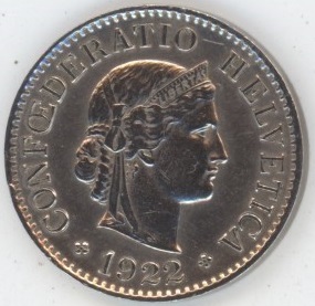 5 Centimes 1922 (ss)