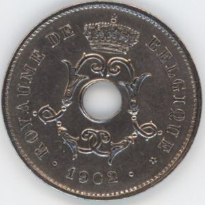 Belgique 10 Centimes 1902 FR (ss)