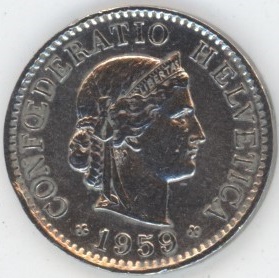 5 Centimes 1959 (ss)