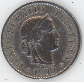 5 Centimes 1909 (ss)