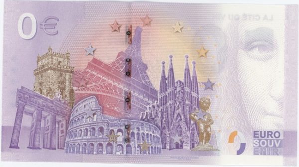 0 Euro Souvenir France La Cité du Vin Bordeaux 2022-4 Neuf – Image 2